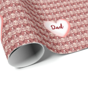 Op maat gemaakt en gepersonaliseerd bloemengeschen cadeaupapier