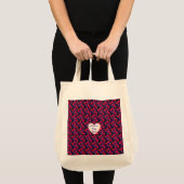 Op maat gemaakt en gepersonaliseerd Mooie Kersen V Tote Bag (Voorkant (product))