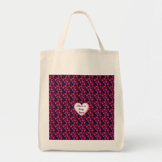 Op maat gemaakt en gepersonaliseerd Mooie Kersen V Tote Bag (Voorkant)