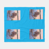 Op maat gemaakt fleece deken medium (Voorkant (Horizontaal))