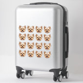 Op Maat Gemaakt Foto Waterdichte Vinyl Sticker (Koffer)