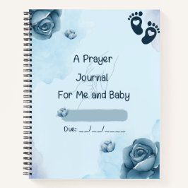 Op maat gemaakt gebedenboek voor jou en je baby notitieboek