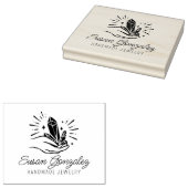 Op maat gemaakt handgemaakte sieraden, Bedrijfsnaa Rubberstempel (Gestempeld)