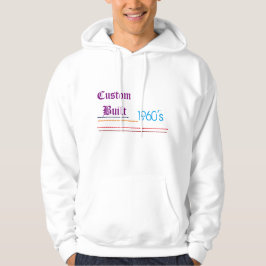 Op maat gemaakt in de jaren '60 humor vriend famil hoodie