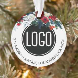 Op maat gemaakt kerstornament met logo ornament
