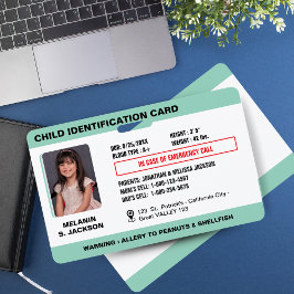 Op maat gemaakt kinderalarm foto ID-badge voor kin Badge