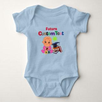 Op maat gemaakt leuk grappig baby toekomstig beroe romper