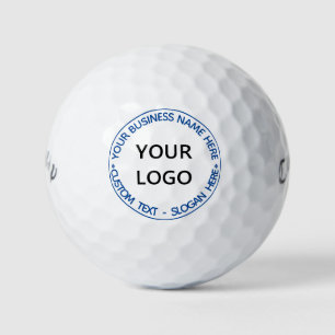 Op maat gemaakt logo en tekst gepersonaliseerde go golfballen