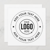 📝 Op maat gemaakt logo en tekst Persoonlijke zake (Voorkant / Achterkant)