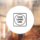 Op maat gemaakt logo gepersonaliseerd bedrijf deur raamsticker (Vel 2)