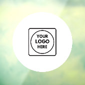 Op maat gemaakt logo gepersonaliseerd bedrijf deur raamsticker (Vel 3)