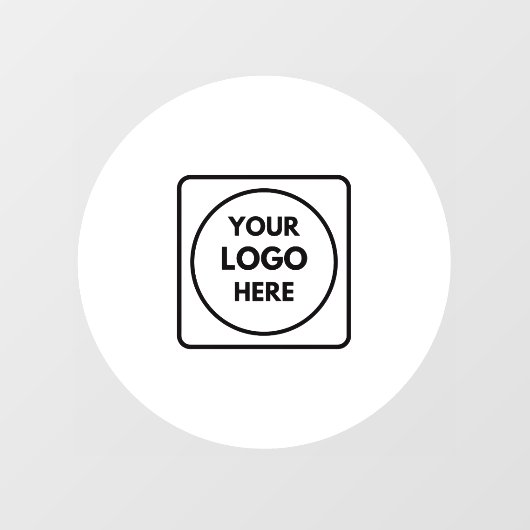 Op maat gemaakt logo gepersonaliseerd bedrijf deur raamsticker (Vel)