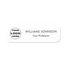 Op maat gemaakt logo personeelsnaamkaart badge