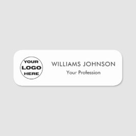 Op maat gemaakt logo personeelsnaamkaart badge