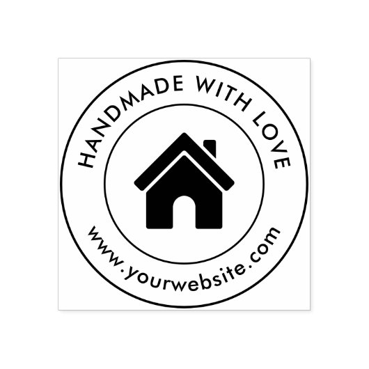 Op maat gemaakt logo tekst rubberstempel (Afrduk)