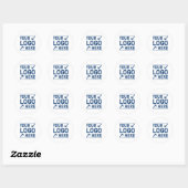 Op maat gemaakt logo zakelijke verpakkingen merk g ronde sticker (Vel)