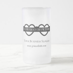 Op maat gemaakt matglazen bierglas met logo matglas bierpul
