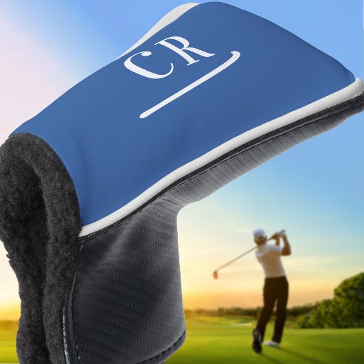 Op maat gemaakt met monogram gegolfde moderne koni golfheadcover