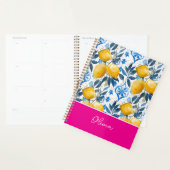 Op maat gemaakt Middellandse Zee Citroen Patroon P Planner (Display)
