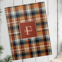 Op maat gemaakt monogram feestelijke gingham stijl