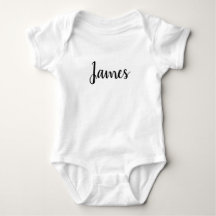 Op maat gemaakt naam body, mooie lettertype voor b