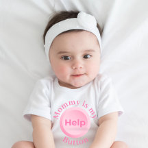 Op Maat Gemaakt Naam Schattig Grappig Mam Baby Bor