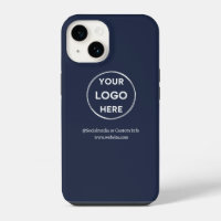 Op maat gemaakt Navy Blue Zakelijk Logo Merk