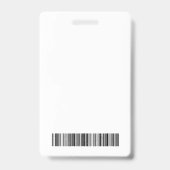 Op maat gemaakt personeels ID-beveiligingspasje va Badge (Achterkant)