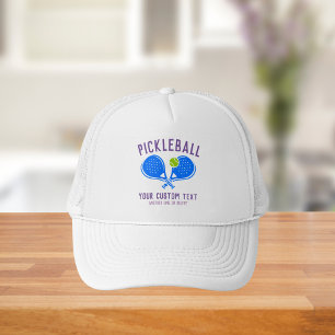Op maat gemaakt pickleball-liefhebbers team club p trucker pet