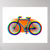 Op maat gemaakt Poster voor Retro Design Bike (Voorkant)