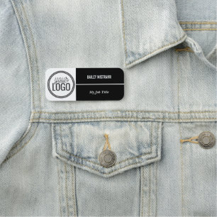 Op maat gemaakt professioneel logo werknemersnaam  naamplaatje