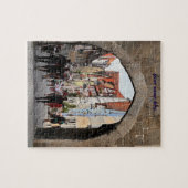 Op maat gemaakt puzzel van Rothenburg, Duitsland (Horizontaal)