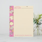 Op maat gemaakt recept briefhoofd voor leescinnamo (Staand voorkant)