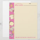 Op maat gemaakt recept briefhoofd voor leescinnamo (Voorkant / Achterkant)