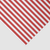 Op maat gemaakt rood gestreept tissuepapier (Detail)