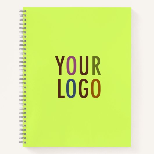 Op maat gemaakt spiraalschrift met bedrijfslogo, g notitieboek (Voorkant)