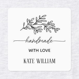 Op maat gemaakt strijklabel voor handgemaakte arti labels