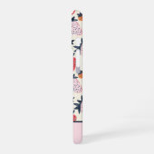 Op maat gemaakt telefoonhoesje met aardbeienprint iPhone 16 hoesje (Linkerkant)