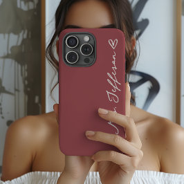 Op maat gemaakt telefoonhoesje voor echtpaar als c Case-Mate iPhone 14 pro max hoesje