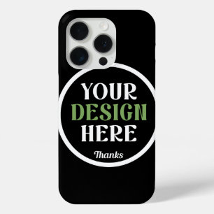Op maat gemaakt, uniek, strak en minimalistisch He iPhone 15 Pro Case
