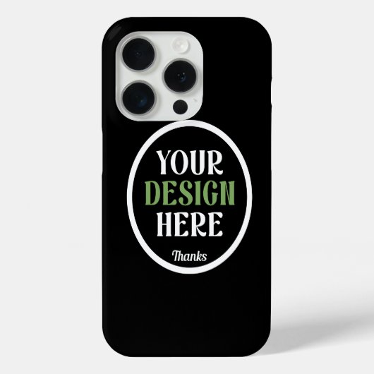 Op maat gemaakt, uniek, strak en minimalistisch He Case-Mate iPhone Case (Achterkant)