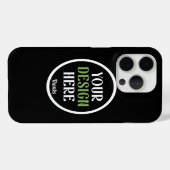 Op maat gemaakt, uniek, strak en minimalistisch He Case-Mate iPhone Case (Achterkant (horizontaal))