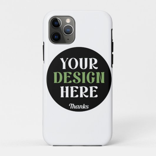 Op maat gemaakt, uniek, strak en minimalistisch He Case-Mate iPhone Case (Achterkant)