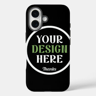 Op maat gemaakt, uniek, strak en minimalistisch He iPhone 16 Hoesje