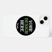 Op maat gemaakt, uniek, strak en minimalistisch He Case-Mate iPhone Case (Achterkant (horizontaal))