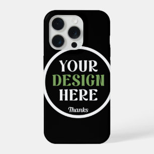 Op maat gemaakt, uniek, strak en minimalistisch He iPhone 15 Pro Case