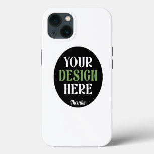Op maat gemaakt, uniek, strak en minimalistisch He iPhone 13 Hoesje
