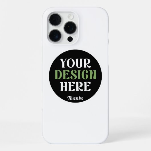 Op maat gemaakt, uniek, strak en minimalistisch He iPhone Hoesje (Achterkant)
