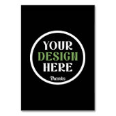 Op maat gemaakt, uniek, strak en minimalistisch he kaart (Voorkant)