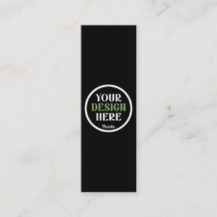 Op maat gemaakt, uniek, strak en minimalistisch He Mini Visitekaartje